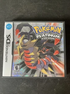 Pokémon: Platinum Version (Nintendo DS, 2009) CIB w/ Manual - Authentic - Tested - Picture 1 of 6