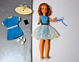 MUÑECA FAMILIAR TAMMY IDEAL DE COLECCIÓN 12" AÑOS 60 #9000-1 CONJUNTO ORIGINAL ACAMPANADA/N AJUSTADA - Imagen 1 de 13