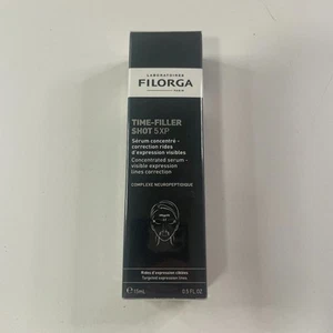 Filorga Time-Filler Shot 5XP - Anti-Aging Serum - 15 ml (0.5 fl oz) Sealed - Picture 1 of 6