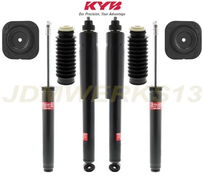 KYB 4 SHOCKS Mounts & Boots KIT for TOYOTA CELICA TA27 RA27 RA28 29 10/ 75 - 77 - Image 1 of 4