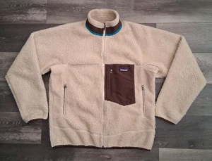 Chaqueta polar Patagonia Retro-X Deep Pile marrón natural para hombre talla mediana  - Imagen 1 de 10