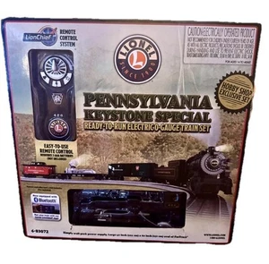 Lionel O Scale Pennsylvania Keystone Special LionChief Set (6-83072) - Picture 1 of 14