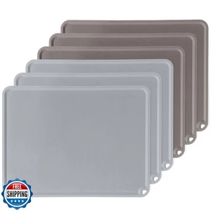 KVK Silicone Placemats for Toddlers Thicker Version, Non-Slip Reusable Kids P - Picture 1 of 5