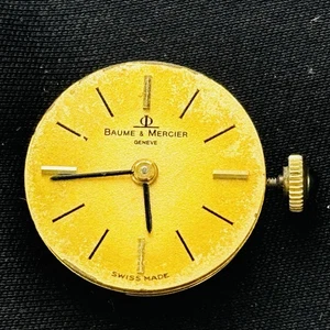 Movimiento reloj pulsera Baume & Mercier BM775 17J vintage para piezas o reparación - Imagen 1 de 4