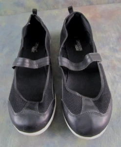 Danskin Now Women's Athletic Knit Slip On Shoe - Black, Size 10 - Picture 1 of 6