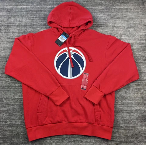 Nike Washington Wizards Red Hoodie NWT Size Medium Cover