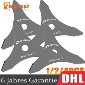 Dickichtmesser 3 Zahn Messer Ersatzmesser Klinge für Motorsense Freischneider - Bild 1 von 10