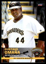 2022 Choice Gustava Omana Rookie Bradenton Marauders A Pirates