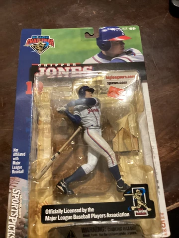 Chipper Jones Atlanta Braves Mcfarlane Sports Picks Spawn Figure New Sealed Cover