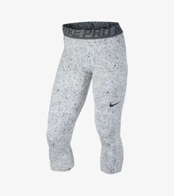 NIKE HYPERCOOL 3/4 TIGHT WHITE XLT 830628-100 - Image 1 of 3