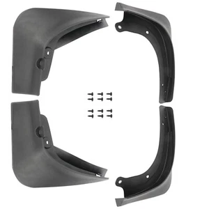 For 16 17 18 19 Tesla Model 3 Black Car Mud Flaps Splash Guard Fender Mudguard - Picture 1 of 1