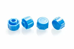 Global Medical Products Syringe Blue Tip Caps - QTY 100 - FREE SHIPPING - Picture 1 of 1