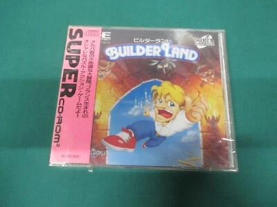 NEC PC Engine SUPER CD-ROM -- BUILDER LAND -- JAPAN. GAME Seald & New. 12319 - Image 1 of 4