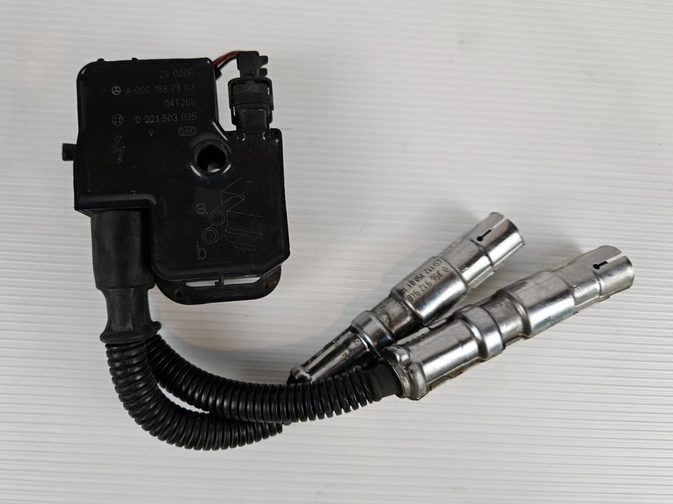 MERCEDES-BENZ 1998-2011 BOBINA DE ENCENDIDO BUJÍA CABLES PRIMARIOS A0001587803 OEM* Foto 1 de 2