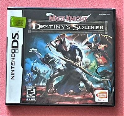 Mage Knight Destiny's Soldier Nintendo DS BOX AND MANUAL USA Ver. Tracking# - Image 1 of 2