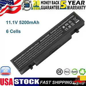 R580 Laptop Battery for Samsung 6Cell AA-PB9NC6B AA-PB9NS6B R428 R780 R730 RV511 - Picture 1 of 5