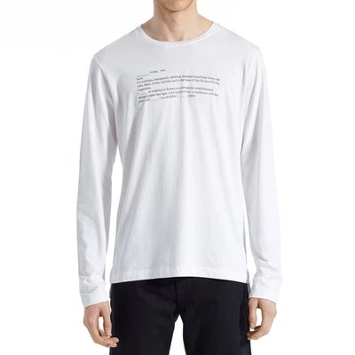 NOVA CAMISETA MASCULINA ESCOLA PÚBLICA NOVA YORK MANGA LONGA MAIRO L $160 F16M426 - Imagem 1 de 3