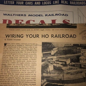 Vintage Ho & O Gauge Walthers Catalog 1962 Advertising Included - Picture 1 of 13