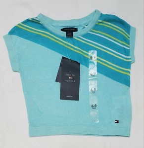  Tommy Hilfiger Baby Girl Knit Sweater Top 6-9 M NWT - Picture 1 of 2