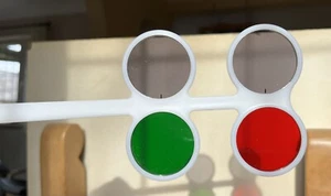 STEREO FLIPPERS Combined Red Green & Polarising 90/180 Optometry Ref:713 - Picture 1 of 5
