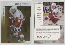 2003-04 In the Game-Used Signature Series Gold Spring Expo /10 Pavel Datsyuk #5