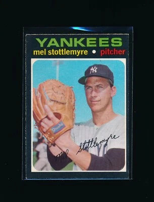 1971 OPC #615, Mel Stottlemyre excelente casi nuevo bonito HI # SP Foto 1 de 2