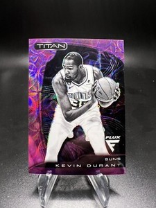 2022-23 Panini Flux NBA Kevin Durant. Titan Purple Scope /17. Prizm. Suns