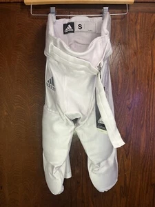Adidas Football Integrated Pad Pants White Mens Size Small New - Picture 1 of 6