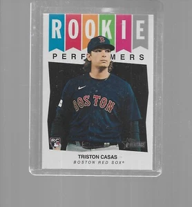 2023 TOPPS HERITAGE BASEBALL ROOKIE PERFORMERS TRISTON CASAS #RP-14 - Picture 1 of 1