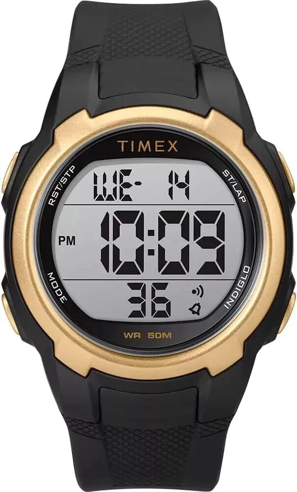 Timex TW5M33600, Men's Digital Watch, Indiglo, Alarm, Stopwatch, Alarm - Image 1 of 1