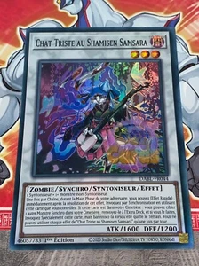 YU GI OH SAD CAT AT SHAMISEN SAMSARA DABL-FR044 Card - Picture 1 of 1
