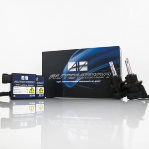 Autovizion Super Compact H13 9008 12000K Bixenon Deep Violet Blue HID Xenon Kit - Picture 1 of 12