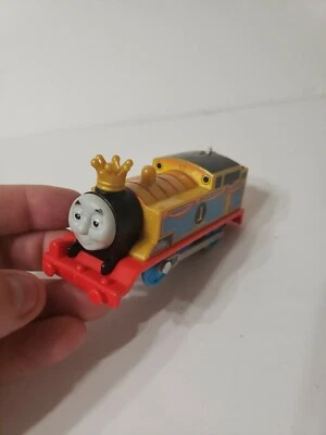 Thomas The Train Trackmaster Tomy Sleepy Golden Crown MONKEY MANIA  Tested - Image 1 of 4