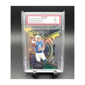2023 Panini Select - Premier Level Silver Prizm Die-Cut #117 Anthony Richardson - Picture 1 of 4