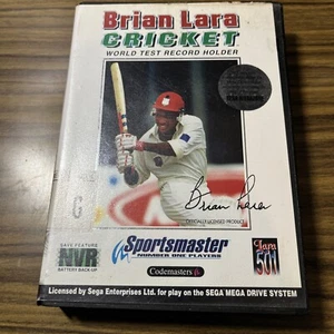 Brain Lara Cricket + Manual - Sega Mega Drive - Bild 1 von 5