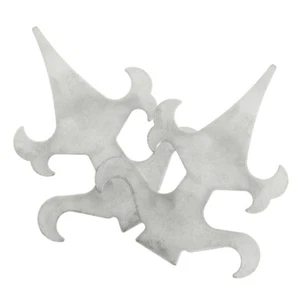 2 Pcs Schmiedeeiserner Zaunaufsatz Eisenzaun Dekoration Eisenzaun-Zubehör - Bild 1 von 12