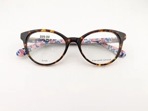 Gafas Kate Spade, solo monturas, Gela 086 Tort/Floral, 50-17-140, acetato - Imagen 1 de 22