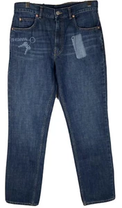 Jeans uomo denim Martine Rose taglia small / 30x32 gamba dritta colore indaco - Foto 1 di 6