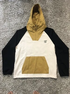 The Quiet Life skateboard apparel 3 color panel 1/4 zip hoodie - Picture 1 of 6