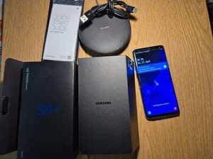 samsung s9+ 64 GB | Midnight Black/Ohne Simlock/wireless charger/OVP - Bild 1 von 3