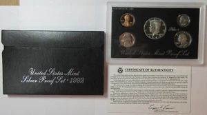 Juego de prueba de plata 1992 en caja como nueva (#1012a) - Imagen 1 de 3
