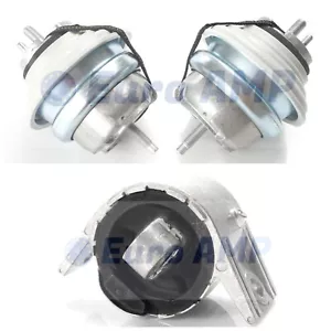 3PC Jaguar XF XJ XK Trans & Engine Motor Mount 5.0 V8 RWD C2D2745 C2D38505 - Picture 1 of 4