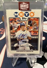 2023 Topps Archives Signatures Encased Auto Shawn Green /52 New York Mets