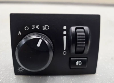 Conjunto de interruptor de faros negro HS4 2005-2010 Chrysler 300 Dodge Charger Magnum Foto 1 de 4