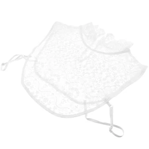  Fake Detachable Collar Women Faux Lace Collar False Shirt Collar Fake Blouse - Picture 1 of 12