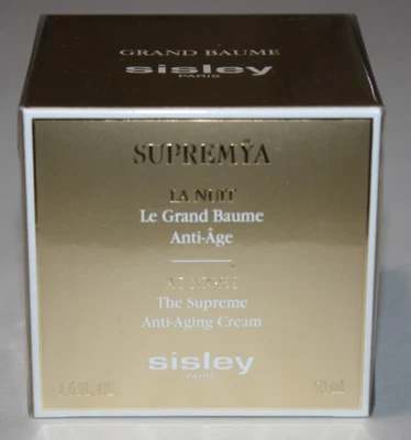 Sisley Supremya At Night The Supreme Anti Aging Cream 50 mL 1.6 oz SEALED NEW - Image 1 of 4