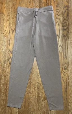 Calça esplêndida X Cella Jane tamanho XS feminina malha puxar cordão cônico acinzentado - Imagem 1 de 4