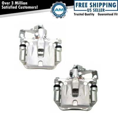 Комплект суппортов заднего тормоза подходит для Hyundai Elantra GT 12-16 Veloster 14-18 Forte 13-17 годов выпуска - Изображение 1 из 4