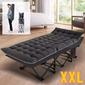 XXL Feldbett Klappbares Campingbett Mit Matratze & Tragetasche für Erwachsene DE - Bild 1 von 13