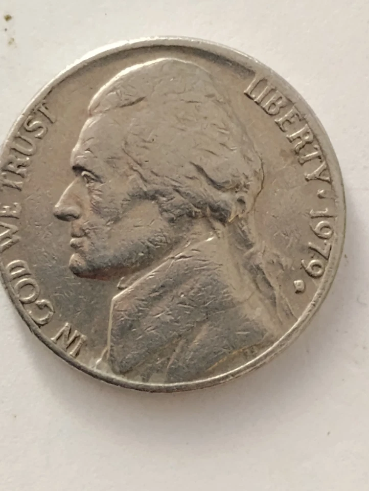 1979 D Nickel Filled In D  - Image 1 of 4